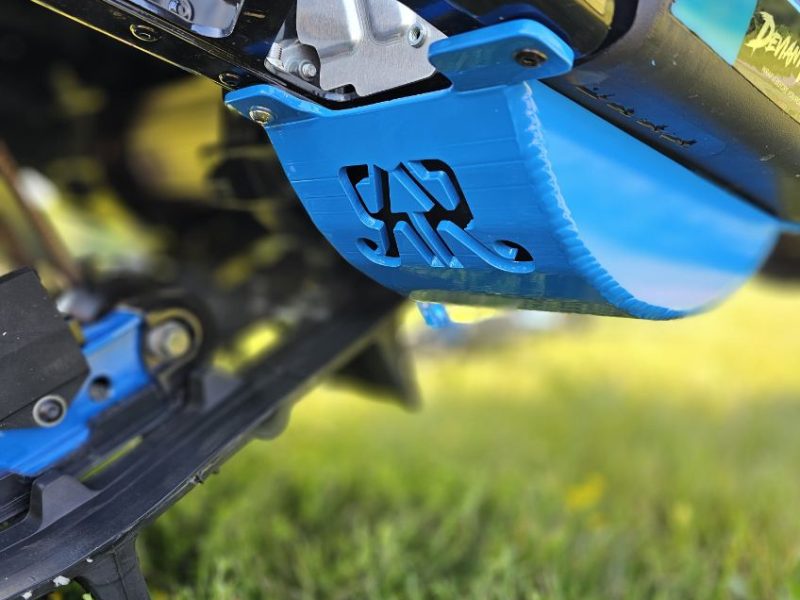 Remer's Rendering Polaris Axys/Matryx Q2 Drive Skid Plate (Black