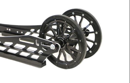 Wheel Kit - Hellfire 9" - Black -  - Bumpers, Running Boards & Bracing - Specialty Motorsports - ATV, Snowbikes & Motorcycle Parts and Accessories