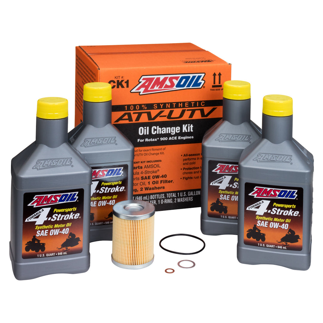 Amsoil Can-Am ATV/UTV Kits - Oil Change Kit -  - Oils & Lubricants - Specialty Motorsports - ATV, Snowbikes & Motorcycle Parts and Accessories