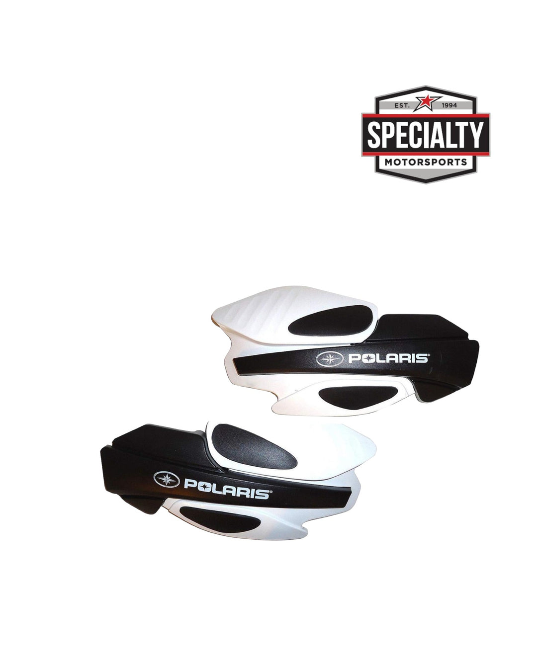 Handguards , White, Pair -  - Accessories - Specialty Motorsports - ATV, Snowbikes & Motorcycle Parts and Accessories