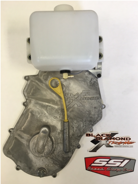 Black Diamond Xtreme - BDX Pro Lite Oil Tank Kit with Lightweight Chaincase Cover -  Syncrodrive Kits - Arctic Cat, Chassis, Snow Sports - Specialty Motorsports - SpecialtyMotorsports.ca