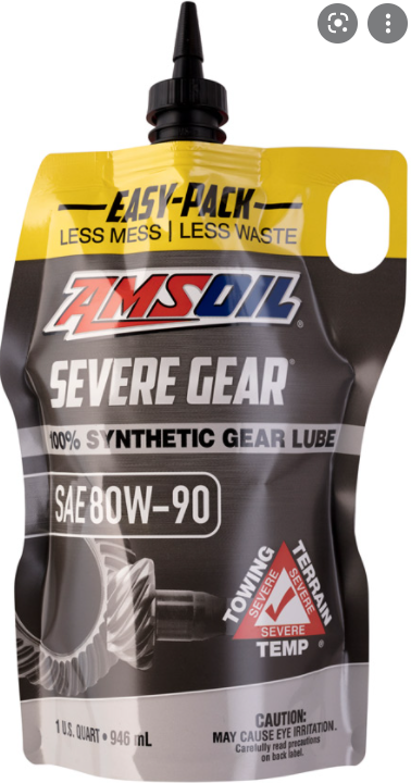 Amsoil SAE 80W-90 Synthetic Severe Gear Lube -  - Oils & Lubricants - Specialty Motorsports - ATV, Snowbikes & Motorcycle Parts and Accessories