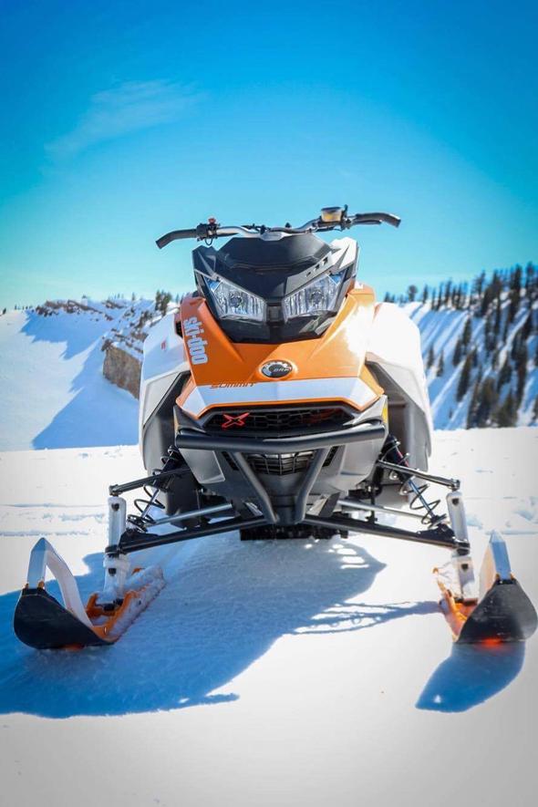 BM FAB Ski Doo Rev Gen 4 Exo Front Bumper -  - Bumpers, Running Boards & Bracing - Specialty Motorsports - ATV, Snowbikes & Motorcycle Parts and Accessories