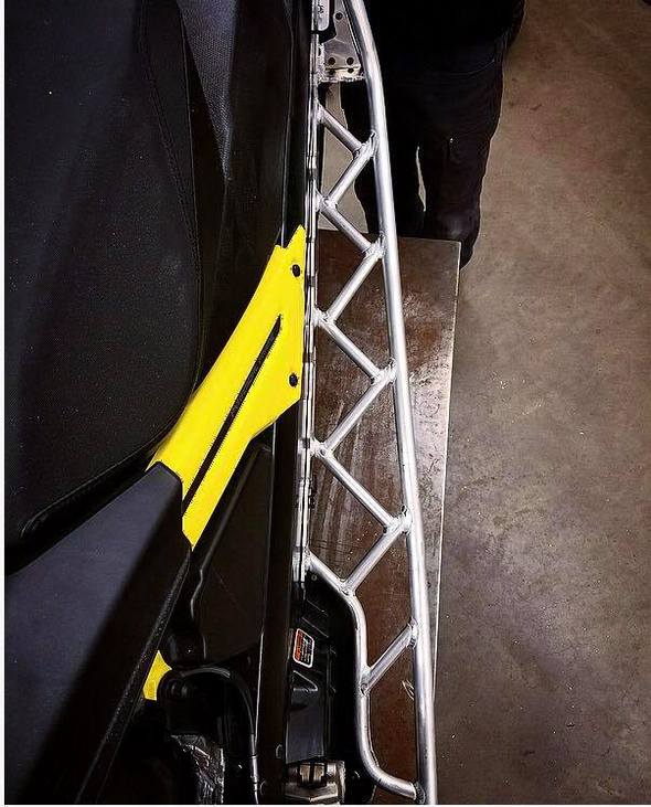 BM FAB Ski Doo Gen 4 850 SP/X Summit Skinny Boards -  - Bumpers, Running Boards & Bracing - Specialty Motorsports - ATV, Snowbikes & Motorcycle Parts and Accessories