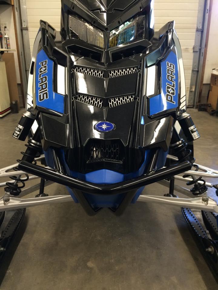 BM FAB Polaris Axys EXO Front Bumper -  - Bumpers, Running Boards & Bracing - Specialty Motorsports - ATV, Snowbikes & Motorcycle Parts and Accessories