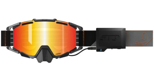 509 Sinister X7 Ignite S1 Goggle - Whiteout (Yellow Tint (Polarized HCS