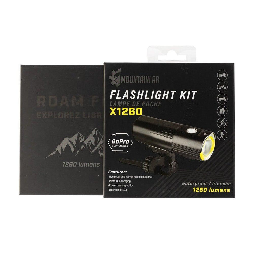 Mountain Lab x1260 Flashlight Kit -  - Avalanche Gear & Safety - Specialty Motorsports - ATV, Snowbikes & Motorcycle Parts and Accessories