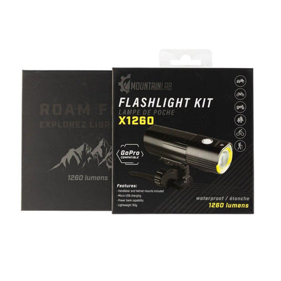 Mountain Lab - Mountain Lab x1260 Flashlight Kit -  Avalanche Gear & Safety - Accessories, Flashlight, Snow Sports - Specialty Motorsports - SpecialtyMotorsports.ca