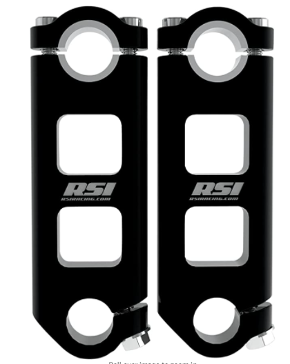 RSI Racing - RSI - Pivoting Handlebar Riser -  Handlebar & Handlebar Set Up - Riser, Snow Sports - Specialty Motor Sports Ltd. - 