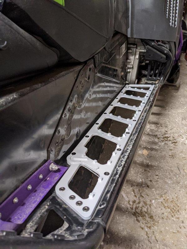 Pin'd Performance - Pin'd Performance EMX Billet Running Board Inserts- Ascender -  Bumpers, Running Boards & Bracing - Arctic Cat, Ascender, Running Boards, Snow Sports - Specialty Motorsports - SpecialtyMotorsports.ca