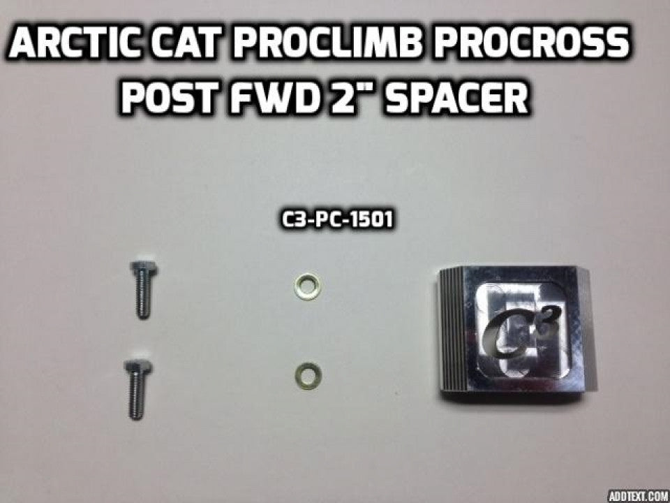 Specialty Motorsports Arctic Cat Post Forward Block -  - Post Forward Kits - Specialty Motorsports - ATV, Snowbikes & Motorcycle Parts and Accessories