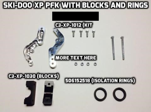 Ski-Doo XP Post Forward Kit -  - Post Forward Kits - Specialty Motorsports - ATV, Snowbikes & Motorcycle Parts and Accessories