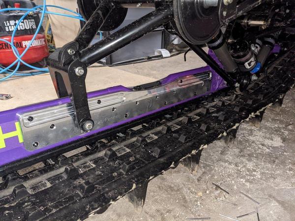 Pin'd Performance Omega Rail Brace System - Alpha Rail - 2022 Stock -  - Bumpers, Running Boards & Bracing - Specialty Motorsports - ATV, Snowbikes & Motorcycle Parts and Accessories