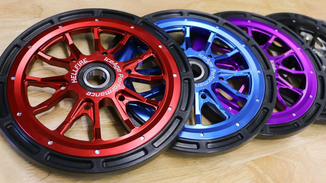 IceAge Hellfire Wheels 8" -  - Shocks & Suspension - Specialty Motorsports - ATV, Snowbikes & Motorcycle Parts and Accessories